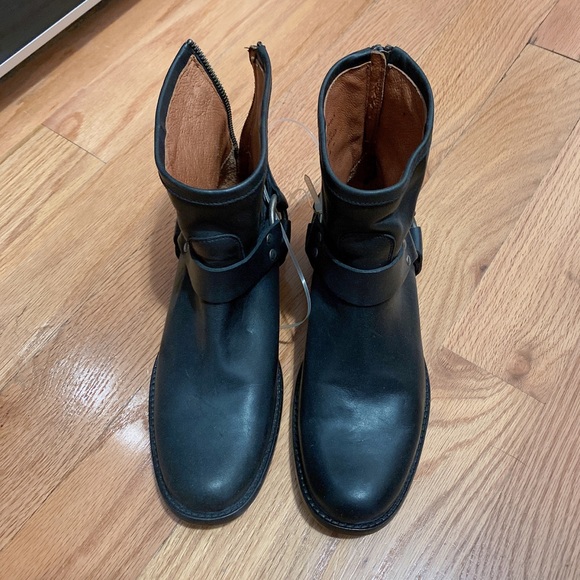 Frye Phillip black booties sz 7 - Picture 6 of 8